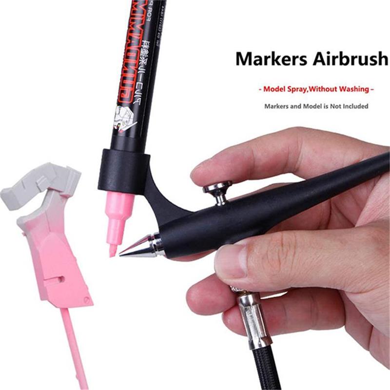 Airbrush Kit With Mini Compressor - Piccolo aerografo per pennarello leggero Pistola