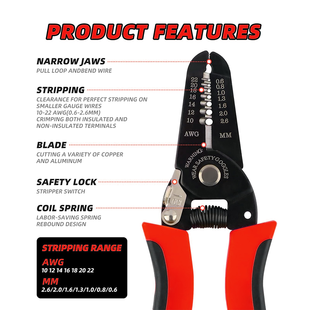 Tronchese, Spellafili e Crimpa - Automatic Wire Stripper Cutter recensione e prezzo