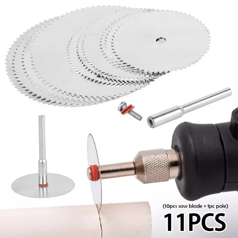 Set di 11 Lame Circolari Micro - Cordless Rotary Tool Kit Accessories recensione e prezzo